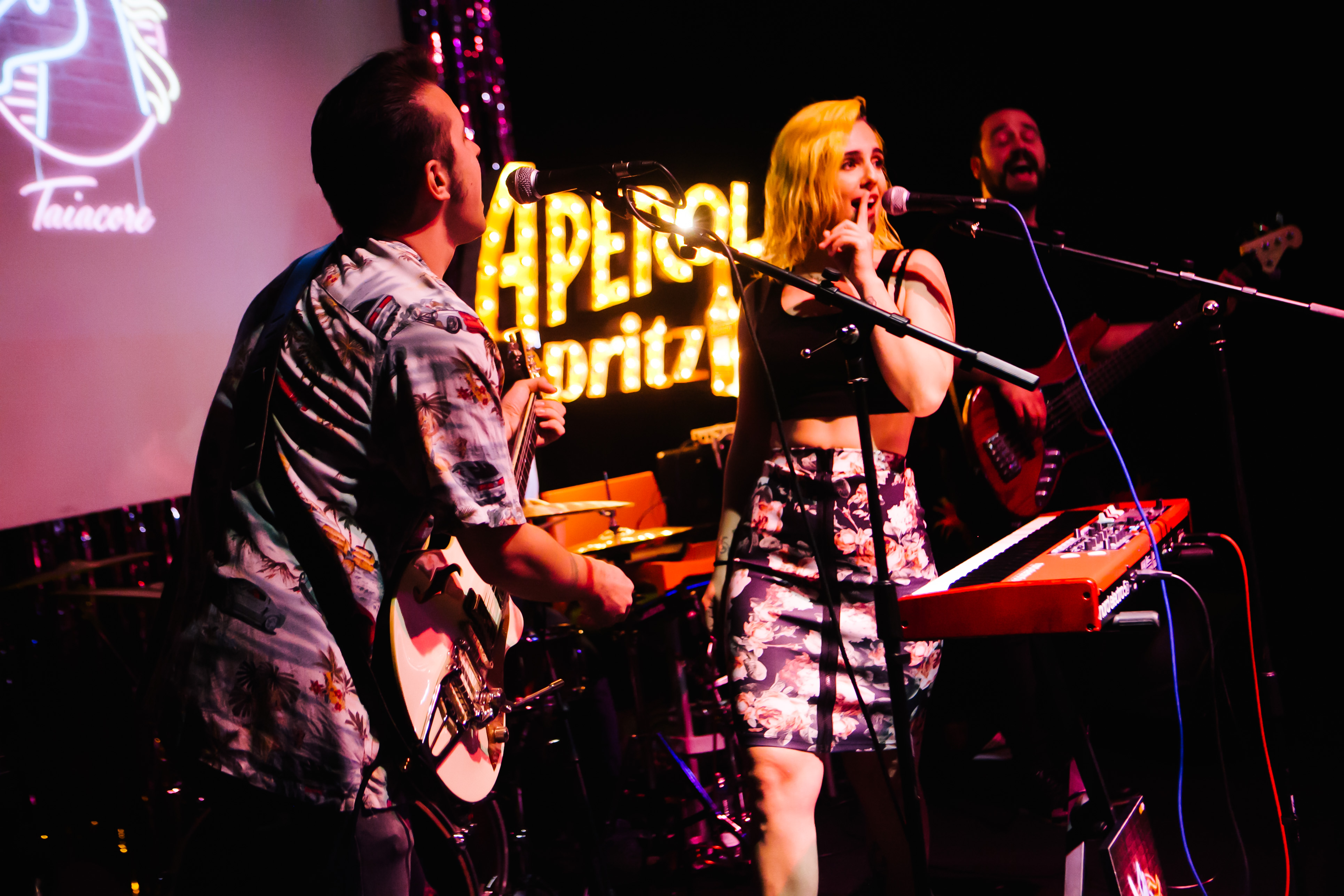 Concierto en vivo con banda Aperol Spritz